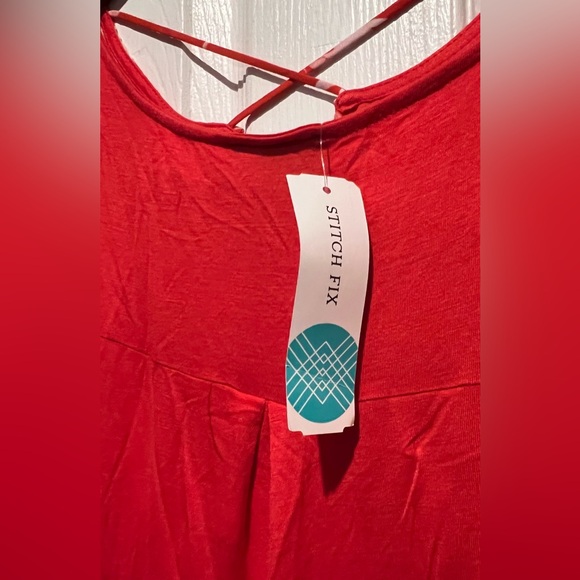 Fortune + Ivy stitch fix Kason split neck blouse size 2X NEW with tags - Picture 4 of 7